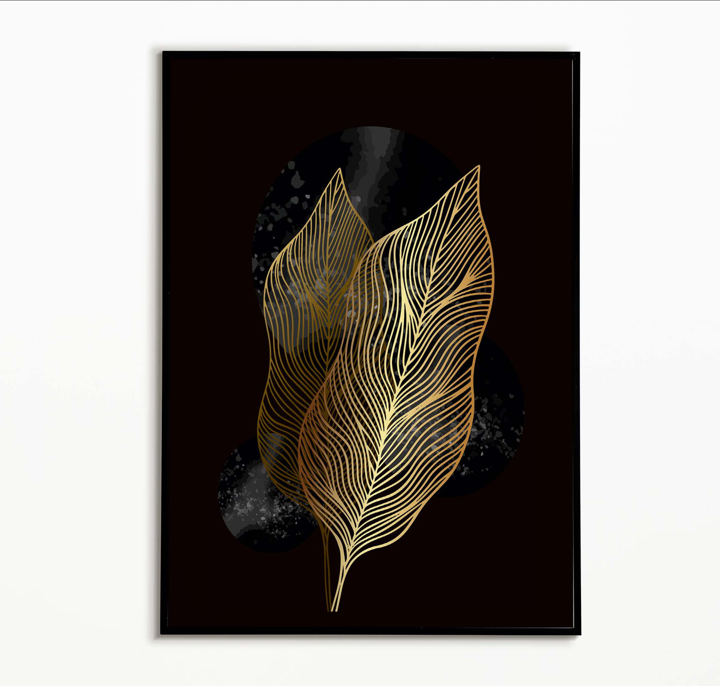 Golden Feather Leaves - Klasika