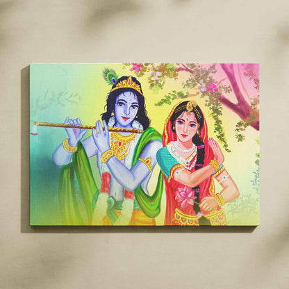 Blissful Radha Krishna Harmony - Klasika